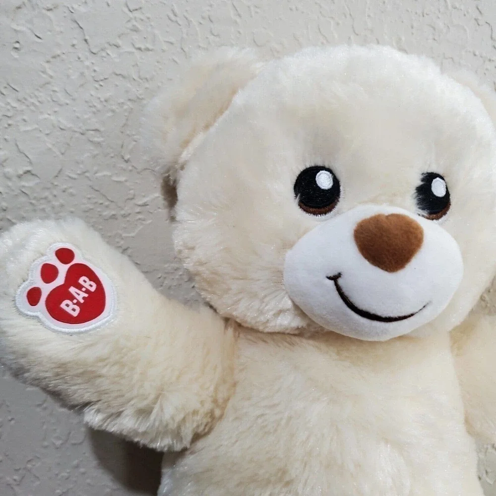 Build-a-Bear BAB National Teddy Bear Day 2019 Plush Bear Red Accents 15 inch